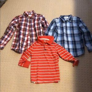 3 boys 5T button ups